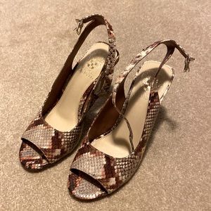 Vince Camuto heels. Never been worn. Size 6.